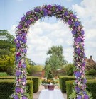 7 9 Ft Metal Green Stand Arch Wedding Party Prom Garden Floral Decoration Us