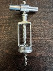 T-frame Chrome Fly Nut Corkscrew Wine Bottle Opener  Germany Preowned
