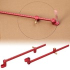 Adjustable Compass Ruler - Precision Circle Drawing For Woodworking   Drafting