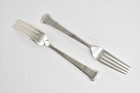 Sterling Silver Tiffany   Co Windham Pattern Dinner Forks  2 Pieces   51