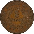 1865 Two Cent Piece Au Uncertified  943