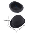 Christmas Costumes Black Show Bowler Hat For Men Women Holiday Gifts Classic Hat