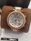 Michael Kors Mk5774 Chronograph Two Tone Bracelet Stainless Steel Women s Watch