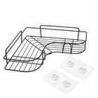 Shower Caddy Shelf Bathroom Corner Bath Storage Holder Organizer Triangular Rack