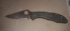 Spyderco Delica 4 Stainless Steel Handle Plain Knife C11p