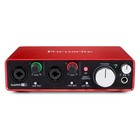 Scarlett 2i2 Focusrite Audio Interface   Tested Works Great   2nd Gen    Preamp