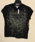 Victoria s Secret Babydoll Tee Nyc 2018 Fashion Show Glitters Small Rare N5504s