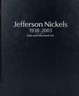 Jefferson Nickels  1938-2003 Date   Mintmark Set-whitman Prestige    Album  black 