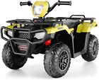 12v Kids Ride On Atv Car Electric Quad Battery Powered Truck 4-wheeler Led Light