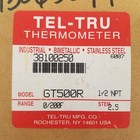 Tel Tru Gt500r Thermometer  1 2npt  Range  0-200f  Stem  2 5 - New