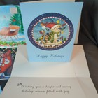 Humane Society Vintage Christmas Greeting Card Cats Dogs Envelopes 