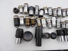 Large Lot Of Microscope Objective