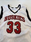 Game Worn Used Northern Illinois  Huskies Niu Basketball Jersey Adidas Sz 50  33