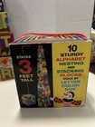 Melissa   Doug Alphabet Nesting And Stacking Blocks  10-piece Set