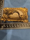 Vintage Ornate Gilt-metal Ink Blotter- Great Piece