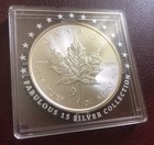 Canada 2015 Maple Leaf Fabulous Collection F15 Privy Mark 1 Oz  999 Silver Coin