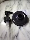 Soap Pump Dispenser Kit   Mason Jar   Black Steel Lid   Pump Primitive Vintage