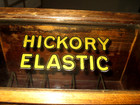 1890 s Wood Store Counter Display Case- Hickory Elastic-sewing-clothing-org 13 