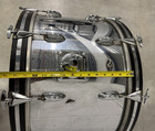 1970s 24    X 14     Slingerland -chrome Over Wood-bass Kick Drum Rush Neil Peart