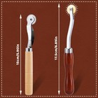 Tracing Wheel Set For Sewing Patterns  Stainless Steel   Wood Craft Tools