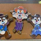 Disney 2026 Chip    n    Dale Clarice Grizzly Gulch Collection Pin Set Of 3-hkdl