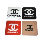 Chanel Logo Coaster Set - Set Of 4 Glossy Coasters