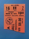 1979 Mideast Regional Basketball Ncaa  Michigan State Program   Ticket Stub Rare