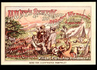 Hunts Remedy Rare Hunting Camp Kidney Bladder Cure Big Victorian Trade Card J us