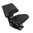 For Massey Ferguson Ford   New Holland Black Tractor Suspension Seat Universal