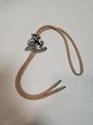 Vintage Metal Bolo Tie  Nice Bronco Busting  Cowboy  Calgary Stampede  Rodeo