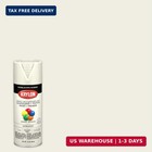 Krylon Colormaxx Satin Ivory Spray Paint   Primer - 12oz For Indoor outdoor P   