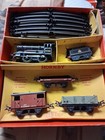 Vintage 1950 Rare Hornby Train Goods Set  50 Meccano Ltd Made In England Boxed 