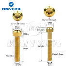 Ti Gr5 Bolt M5 m6x10 15 20 25 30 35 40 50 60 70 80mm Chamfered Head Torx Screw