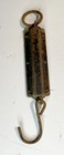 Vintage John Chatillon   Sons Scale Hanging Hook 25 Lb Brass Steel Hook