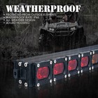 Xprite 30  Led Rear Chase Light Bar Brake Reverse For Atv Utv Polaris Rzr-rybyr