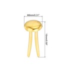 100 Pcs Paper Brass Fasteners Split Pins Pastel Mini  Gold  8 X 15 Mm
