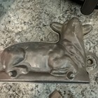 Vintage Cast Aluminum Lamb Mold Cake Butter Or Chocolate- Neat