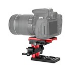 Quick Release Mount Plate W  15mm Rail Block   Tripod Base Plate For Dslr Camera
