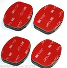4x New Genuine Oem Gopro Flat 3m Adhesive Mounts For Hd Hero Hero2 Hero3 Camera