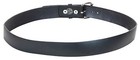 Black Leather Belt Heavy Duty 4mm Thick 1 1 2  Or 38mm Wide Removable Buckle 