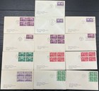 Nice Group Of 250 Early Mixed Cachet First Day Covers Some Uncacheted
