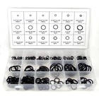 450 Pc O-ring Assortment Set Metric And Sae Plumbing Rubber Gasket Tool Kit