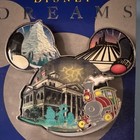 Disney Limited Edition Haunted Mansion Mickey Mouse Pin Single Dreams 2008