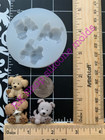 Dogs Silicone Mold For Fondant-resin-handcrafts-polymer Clay-handmade Mold-wax