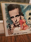 Vintage 1941 The Maltese Falcon Movie Poster Framed  Bogart astor-very Good