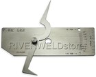 V-wac Single Weld Gage Welding Inspection Thread Gauge Checks 1 4 Inch