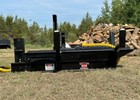 Hwp-120 Adjustable Firewood Processor Attachment Bobcat Cat Deere Skid Steer