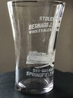 Stolen From  Delaney Springfield Pre Pro Acid Etched Saloon Whiskey Shot Glass 