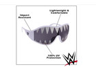 Sunglass Sun-staches Wwe Official Macho Man Shark Teeth Uv400 One Size Sg3332