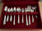 Vintage Wm A Rogers Imperial Silver Plate 60 Pc Flatware Set W chest